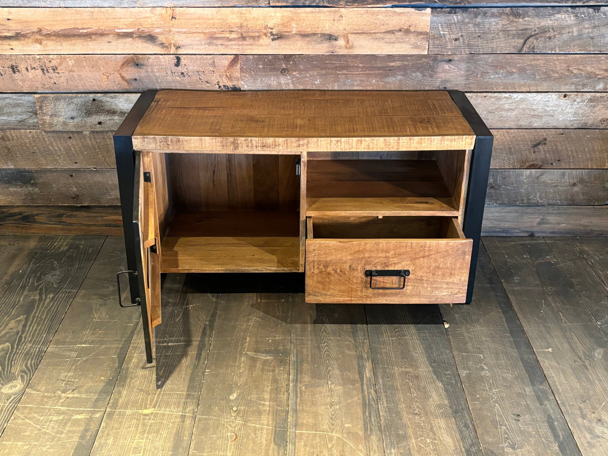 Meuble télé Riva en bois de manguier