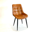 Chaise capitaine brun clair