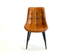 Chaise capitaine brun clair