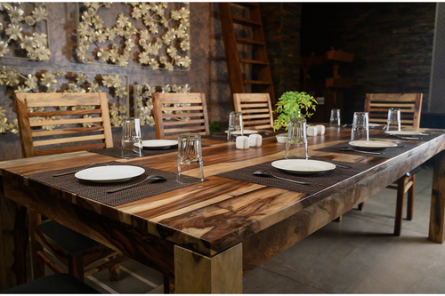 Table à dîner en bois de rose