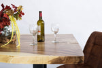 Table à diner en bois de suar