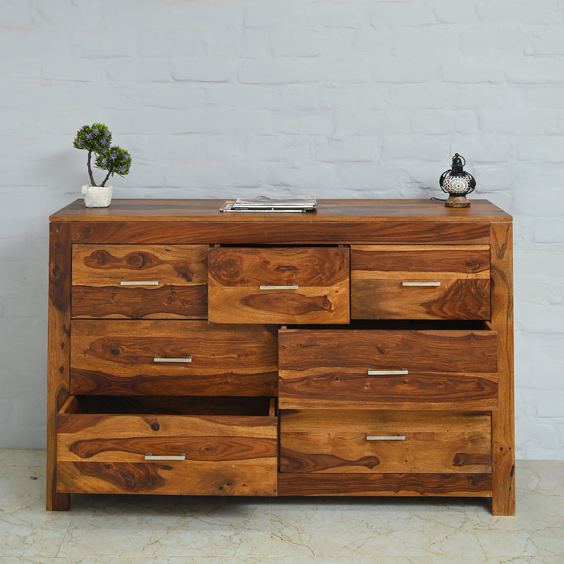 Rosewood chest of drawers 7 drawers