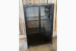 Glass industrial cabinet
