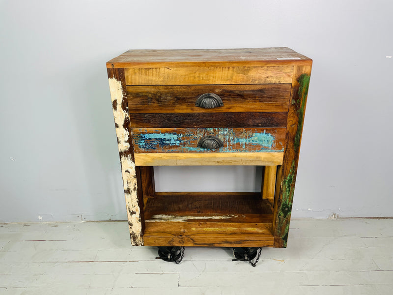 2 Drawer Console on Wheels