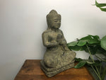 seated buddha stone statue