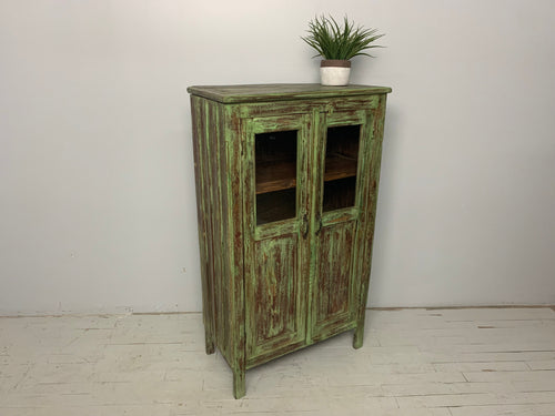 Cabinet antique vitrée