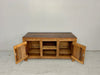 Recycled wood TV cabinet