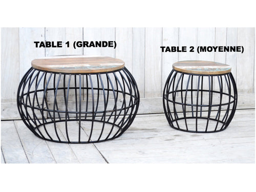 TABLES À CAFÉ - Tables à café - Au prix d'entrepôt, Espace Meuble