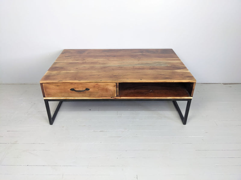 Acacia wood coffee table